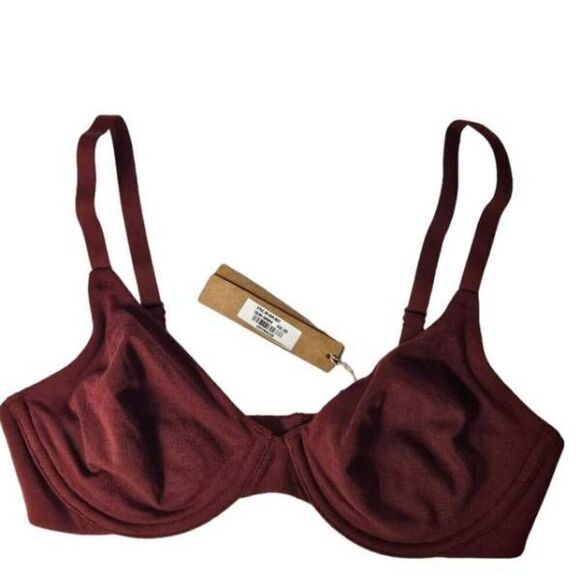 Skims cotton underwire bra Nwt - Picture 1 of 10